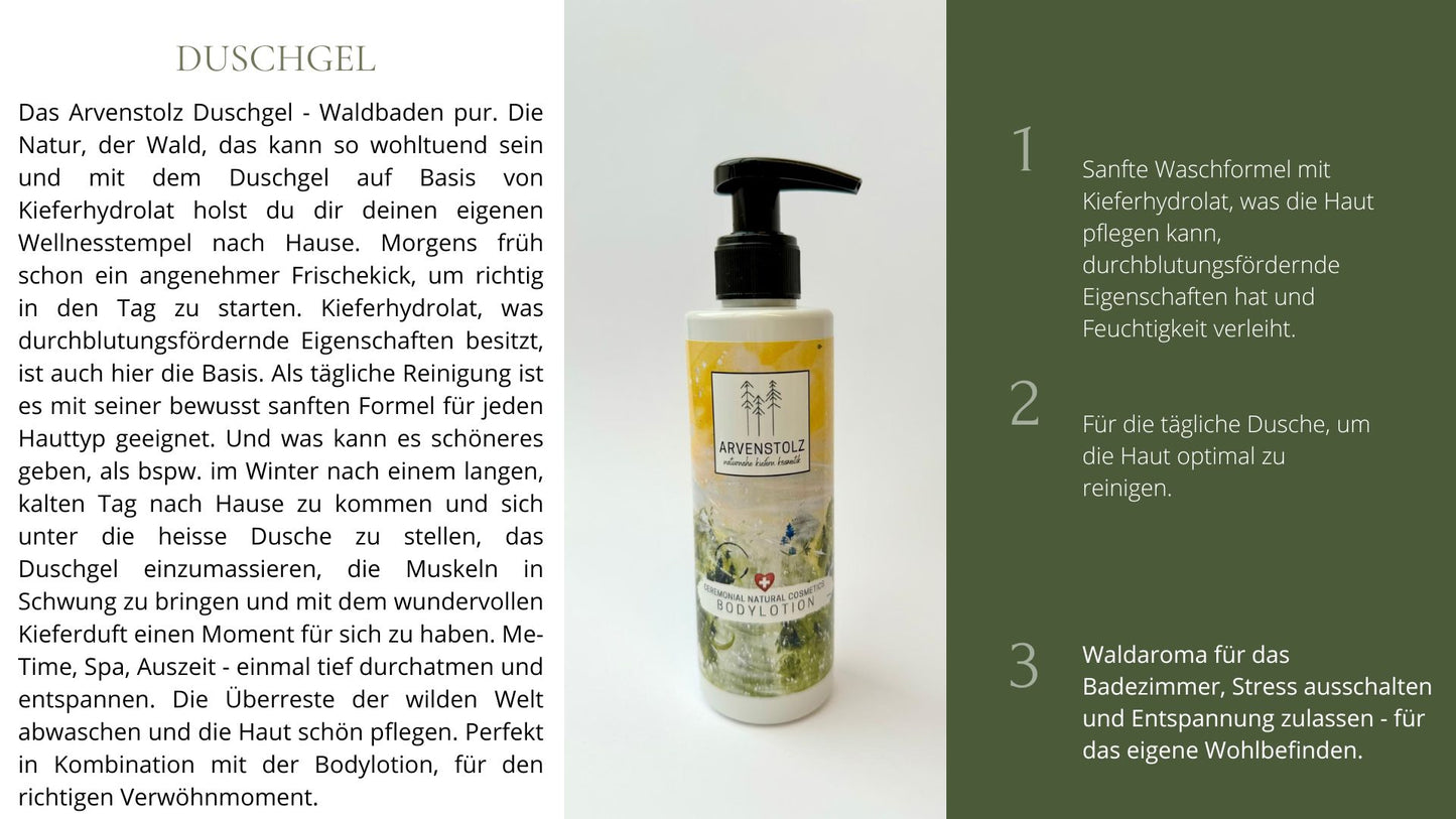 Arvenstolz Duschgel 200 ml