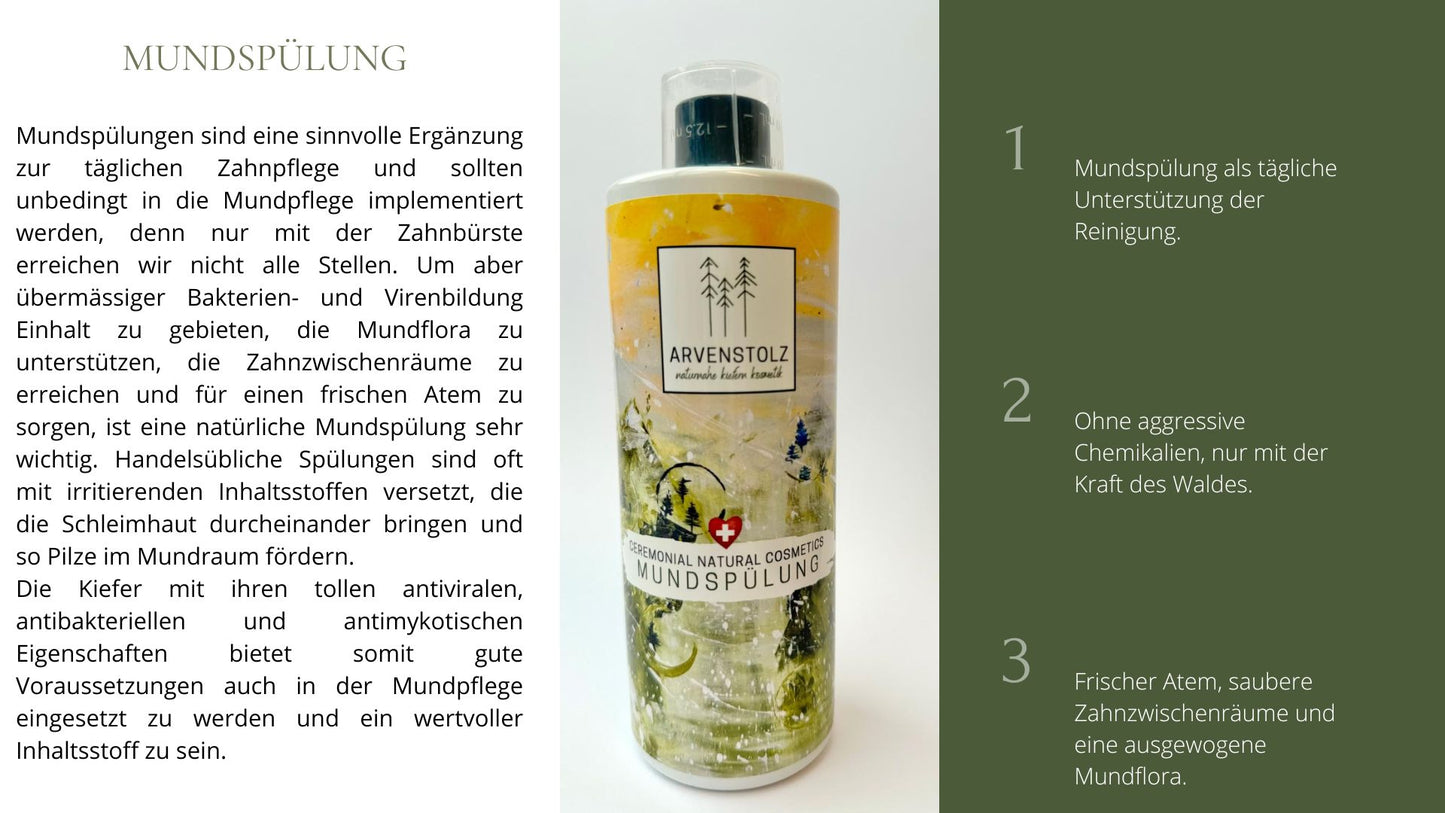 Arvenstolz Mundspülung 500 ml