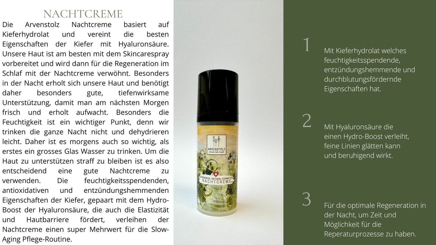 Arvenstolz Nachtcreme 50 ml