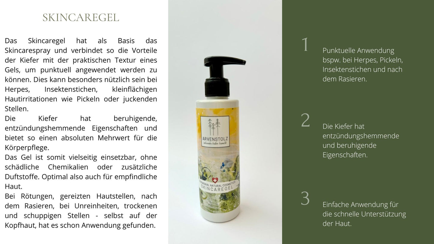 Arvenstolz Skincaregel 200 ml